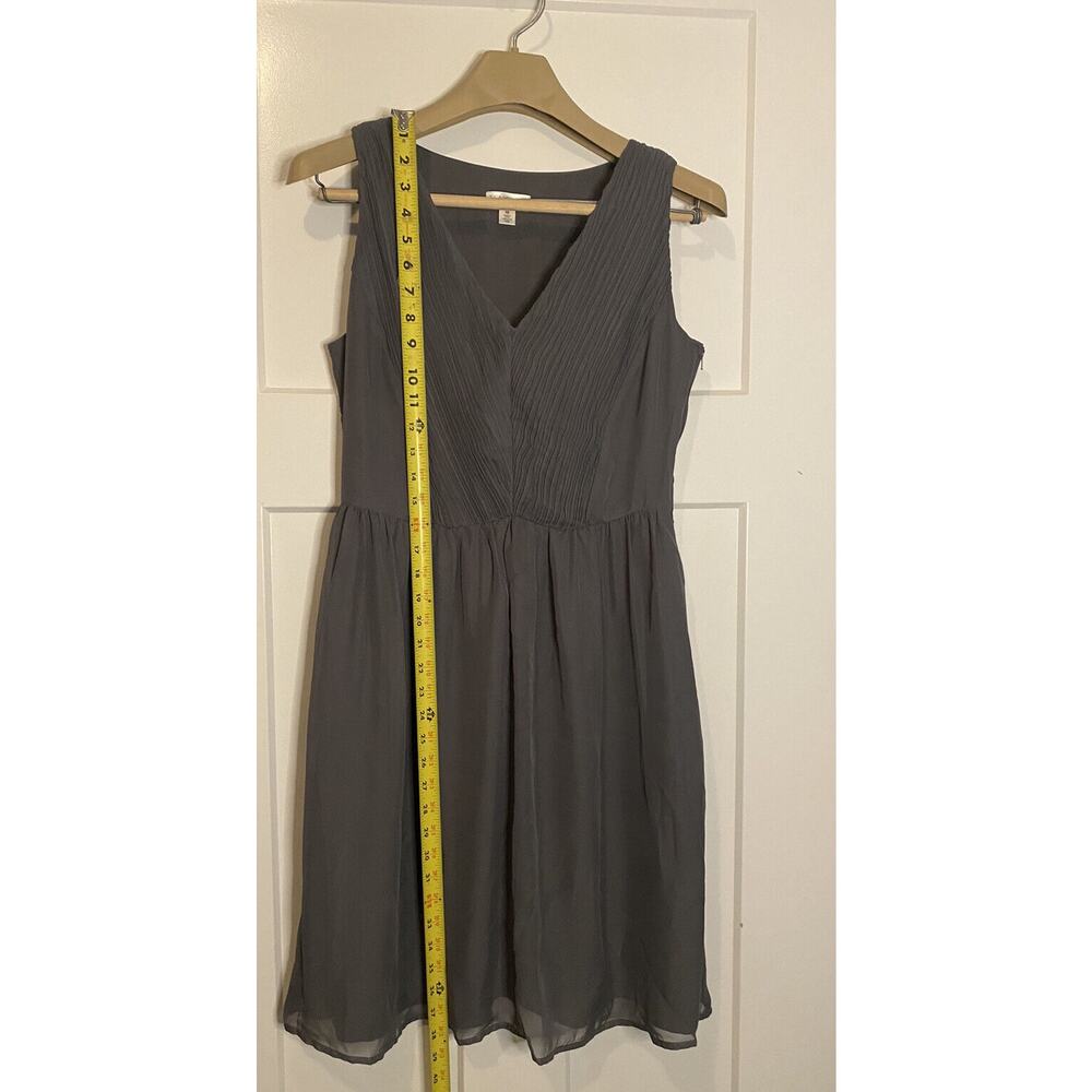 Tevolio Size 10 Gray Evening Cocktail Gown Formal Dress Sleeveless EUC - Picture 7 of 10